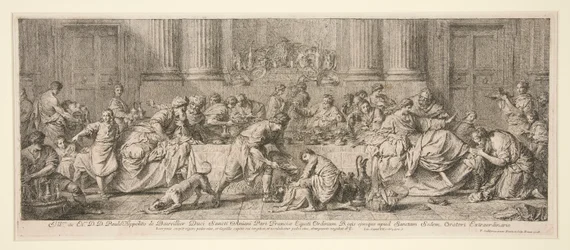 La Madeleine aux pieds de J?sus (banketten i fariseeren Simons hus)