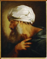 Mann med turban (maleri på lerret)
