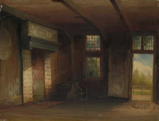 Interiør i Tsar Peter House i Zaandam