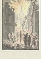 Brann i et hus