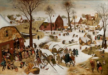 Folketellingen i Betlehem, tidlig på 1600-tallet