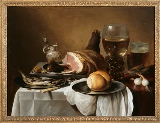 Frokoststykke, ca. 1640 (olje på panel)