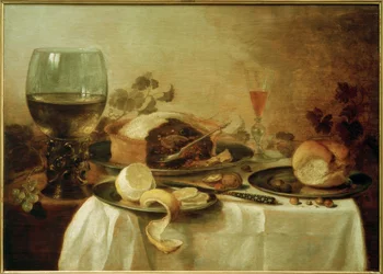 Stilleben med pate