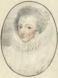 Portrett av Elizabeth, konsort av Filip IV av Spania