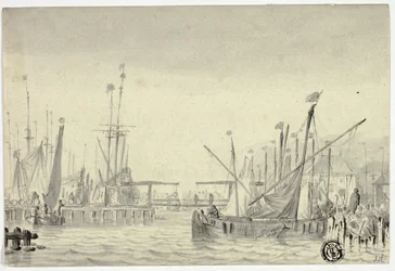 Skip i havnen