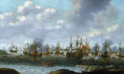 Det nederlandske angrepet på Medway-elven (England), juni 1667