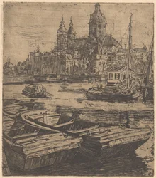 St. Nicholas-basilikaen i Amsterdam