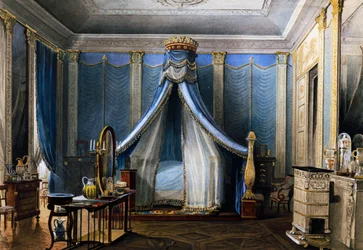 Soverom i Mannheim slott