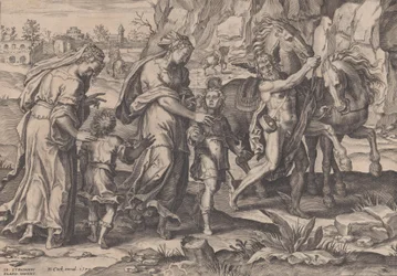 Ungdom, fra The Course of Human Life, 1570.