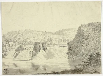 Rhone-fossen nær Schafhausen