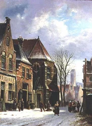 En nederlandsk gatescene