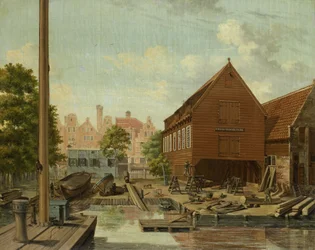 Verftet #39;D#39;Hollandsche Tuin#39; på Bickers Eiland