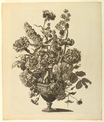 Vase med blomster