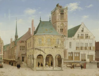 Det gamle rådhuset i Amsterdam, 1657