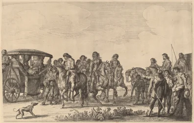 Marie de Medicis inntreden i Amsterdam [plate 6 av 6]