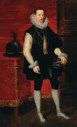 Portrett av Albert VII, erkehertug av Østerrike 1559-1621.