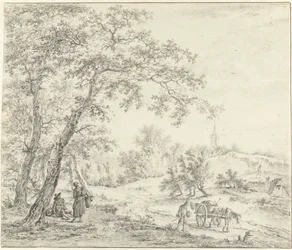 Nord-Holland landskap (Egmond mot Castricum?)