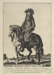 Ridesportrett av kong Charles II av England