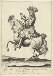 Rytterportrett av kong Karl XI av Sverige