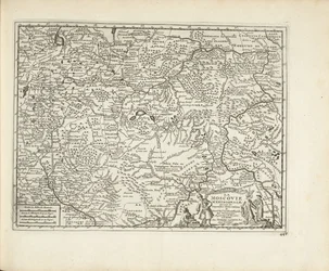 Kart over Moscovia, 1726
