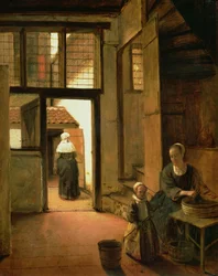 Interiør i et nederlandsk hus