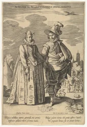 Nobilium in Belgio Utriusque Sexus Ornatus, fra Ulike nasjoners moter, uten år.