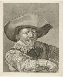 Portrett av en mann i 1600-tallsdrakt