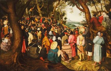 Døperen Johannes forkynner i villmarken, ca. 1633-50
