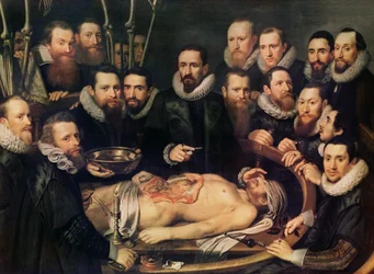 Doktor Willem van der Meers anatomitime i Delft