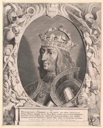 Den hellige romerske keiseren Maximilian I (trykk)