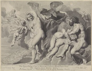 Ixion lurt av Juno og Jupiter