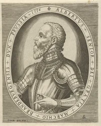 Portrett av Albrecht Friedrich, markgreve av Brandenburg Portretter av linjaler (serietittel)