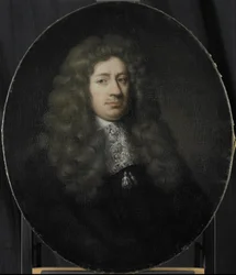 Portrett av Dominicus Rosmale, direktør for Rotterdam Chamber of the Dutch East India Company, valgt 1677
