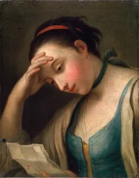 Kvinneportrett, 18. århundre
