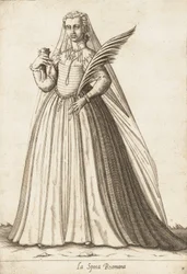 Den romerske bruden, ca. 1580.