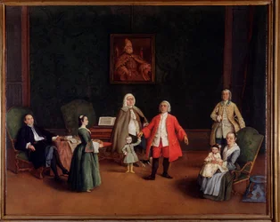 Portrett av en familie (maleri