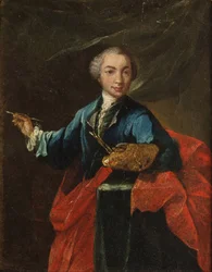 Selvportrett, ca. 1750.