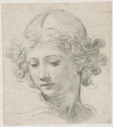 Studie for lederen av St. Michael, 1633.