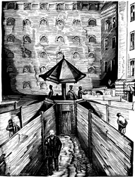 Illustrasjon fra boken Lenins Life, 1936.