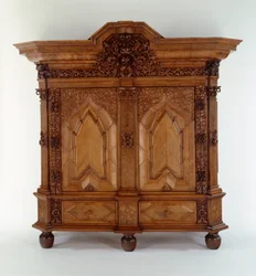 Skap, fra Danzig, ca. 1730 (tre)