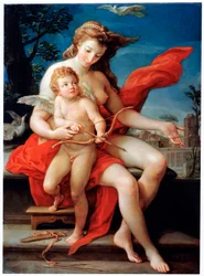 Venus og Amor, 1785.
