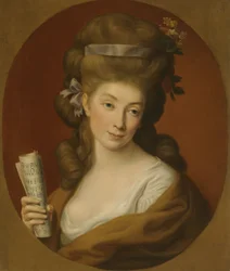 Portrett av prinsesse Izabela Elzbieta Potocka, født Lubomirska 1736-1816
