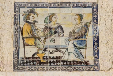 Azulejo-fliser i palasshagene