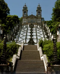 Utsikt over helligdommen til Bom Jesus do Monte