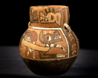 Vase / Huari eller Wari kultur (terrakotta)