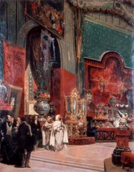 Abd al-Kadir besøker Exposition Universelle i Paris, 1855.