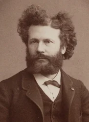 Portrett av Camille Flammarion 1842-1925, 1884.