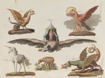 Barnas bildebok Barneleksikon av Friedrich Johann Justin Bertuch, 1798-1830.