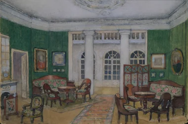 Scenografi for operaen Eugene Onegin av P. Tsjaikovskij, 1900-tallet