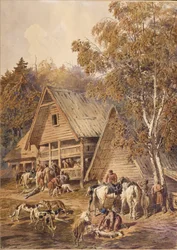 Huntsmen, 1863